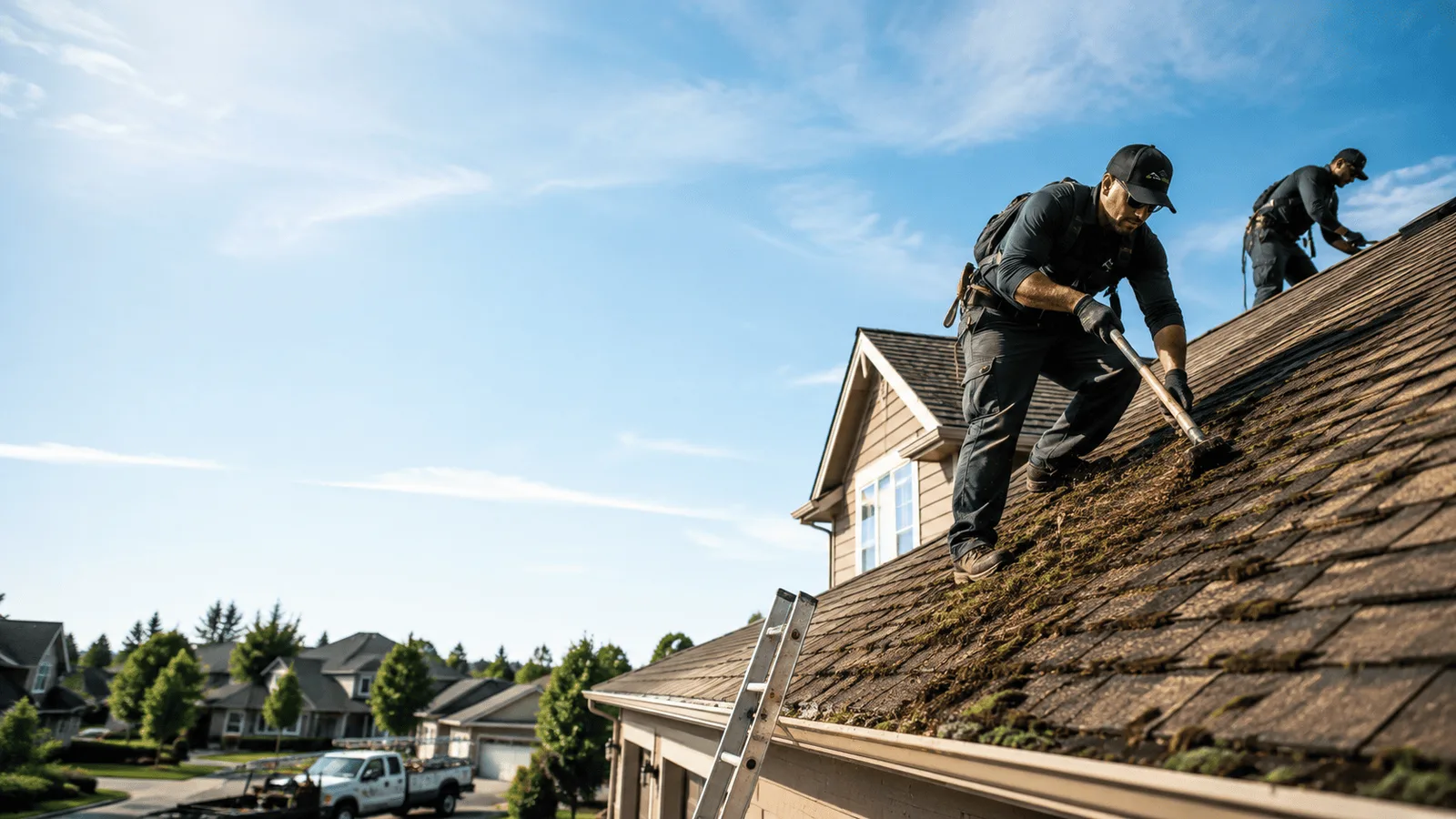 Roof Moss Removal in Vernon, CO near me